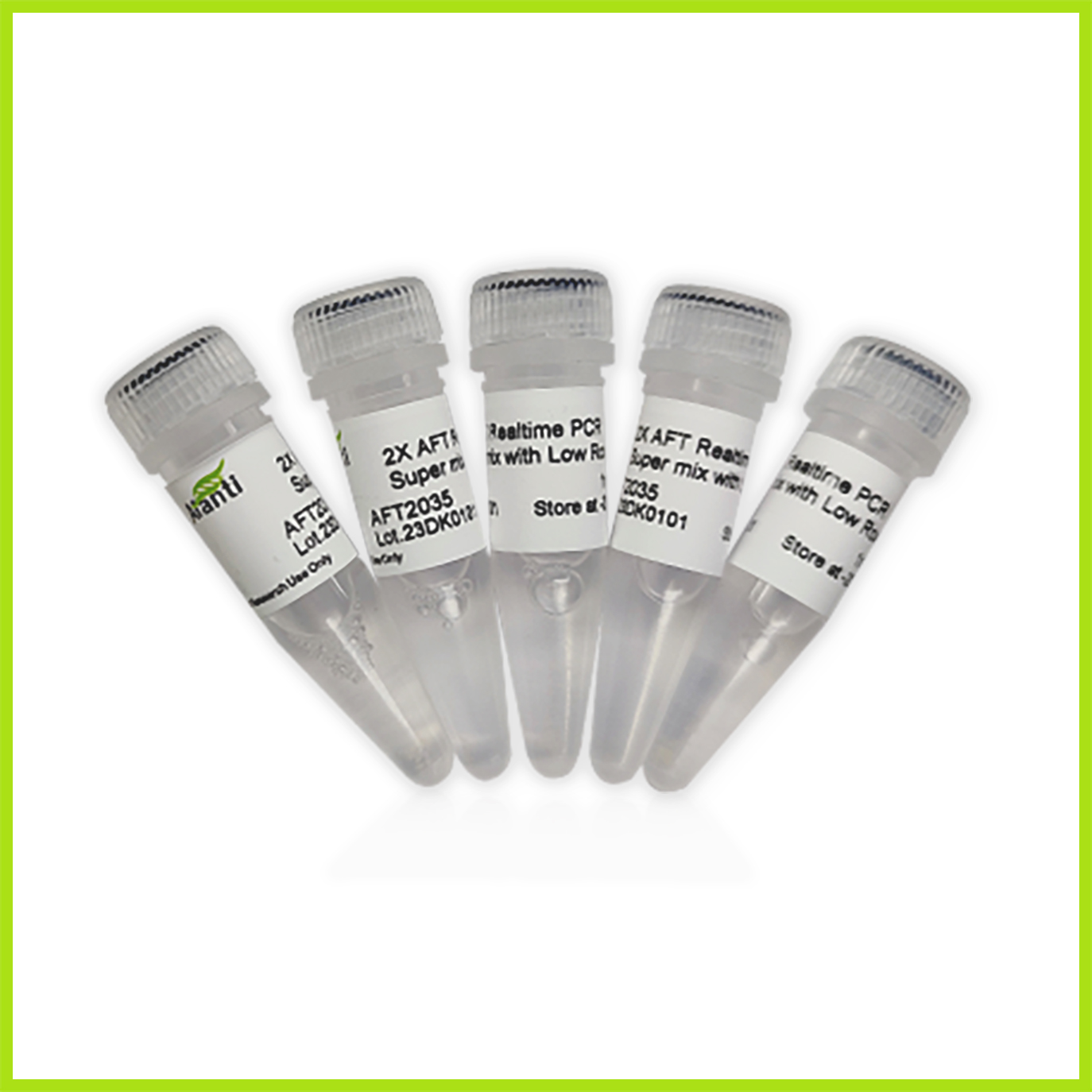 2X AFT  Realtime PCR Super mix with Low Rox (SYBRgreen,with anti-Taq) （抗体法qPCRmix，低Rox预混）